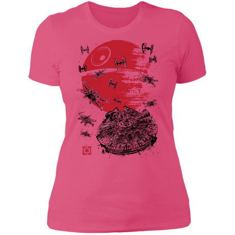 T-Shirts Hot Pink / S Battle of Endor Women's Premium T-Shirt