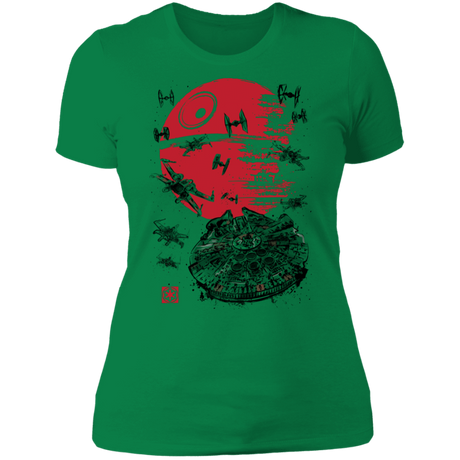 T-Shirts Kelly Green / S Battle of Endor Women's Premium T-Shirt