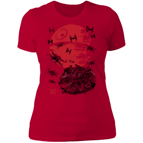 T-Shirts Red / S Battle of Endor Women's Premium T-Shirt