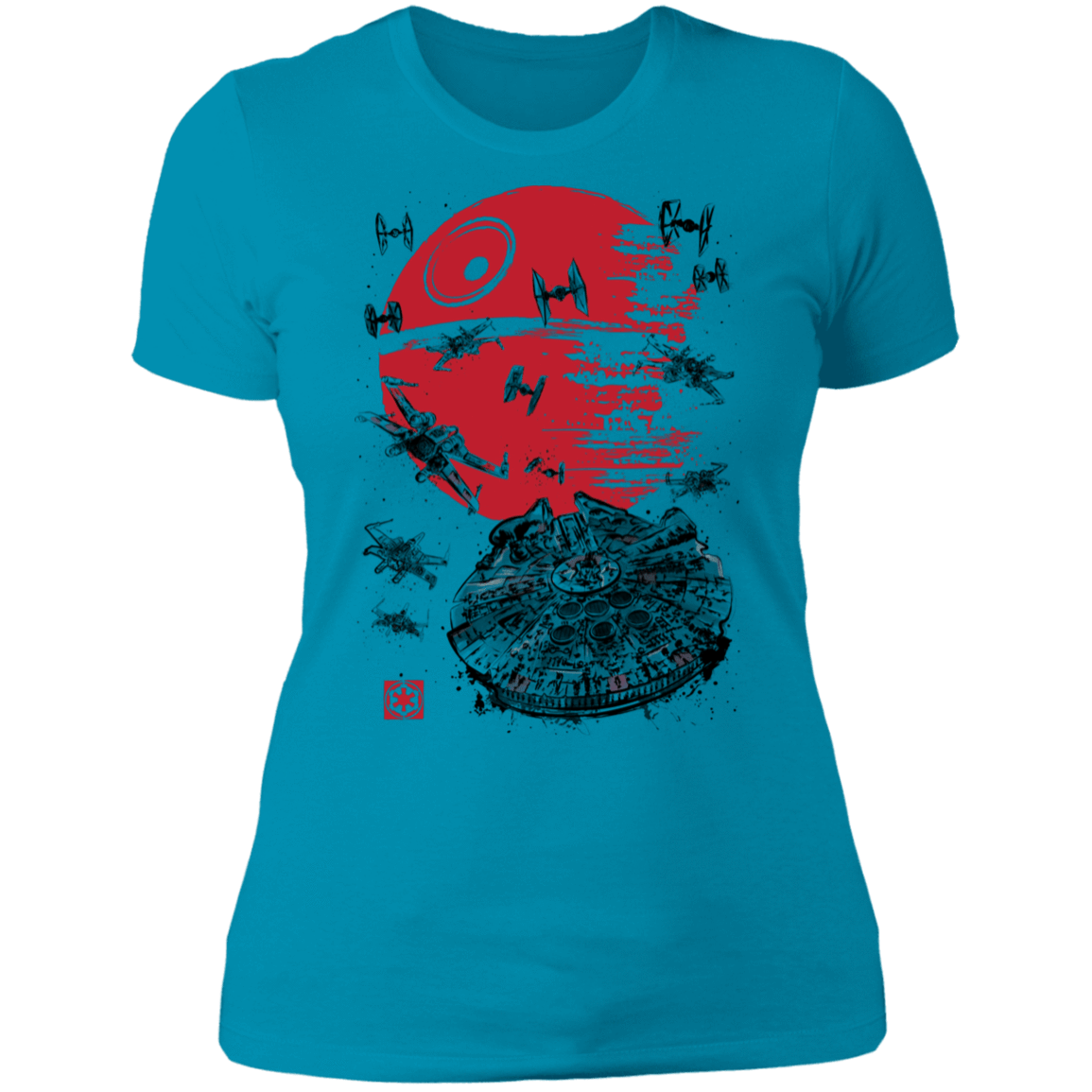 T-Shirts Turquoise / S Battle of Endor Women's Premium T-Shirt