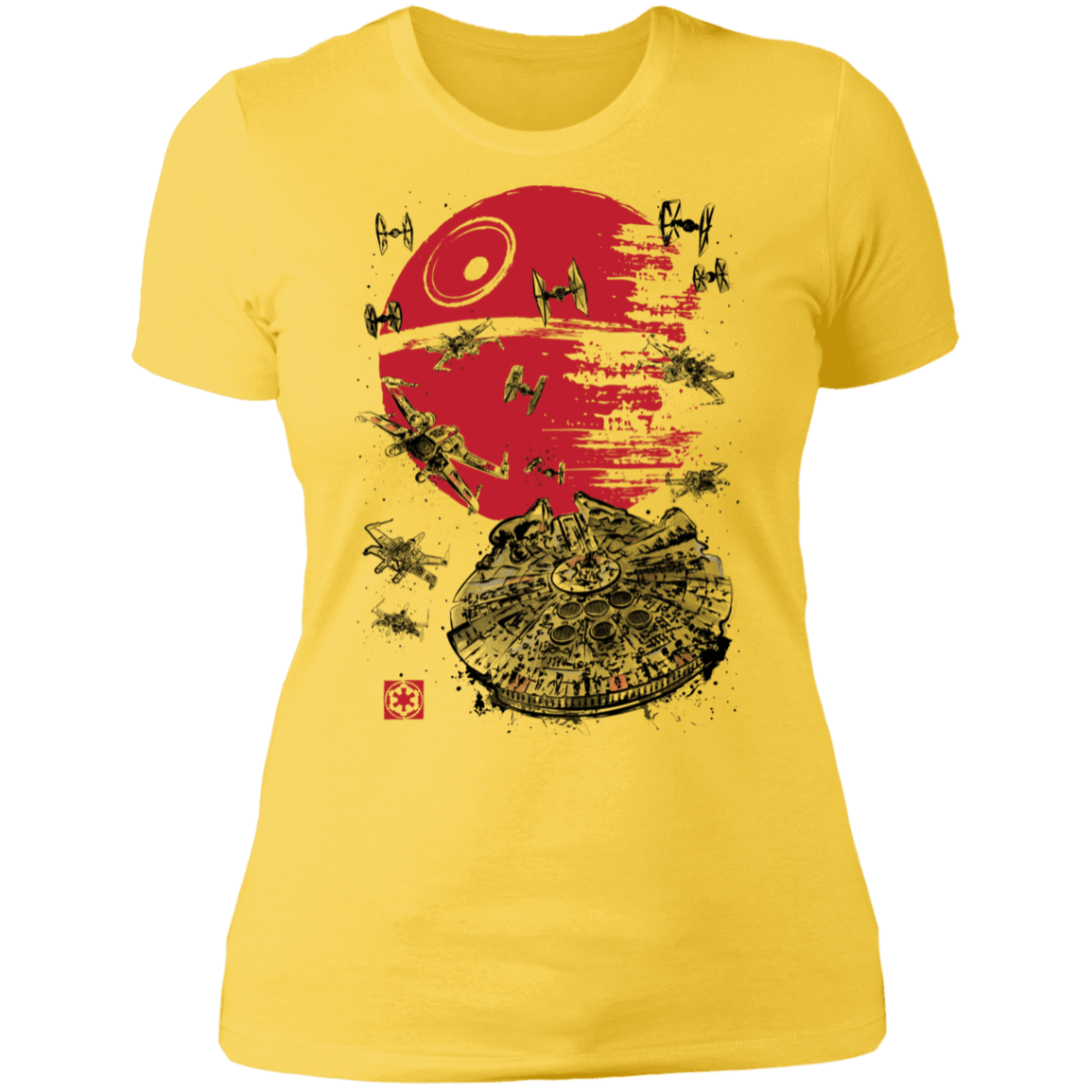 T-Shirts Vibrant Yellow / S Battle of Endor Women's Premium T-Shirt