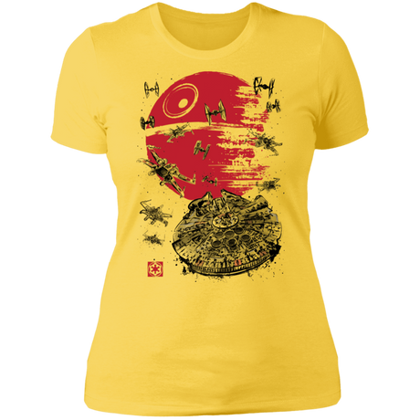 T-Shirts Vibrant Yellow / S Battle of Endor Women's Premium T-Shirt