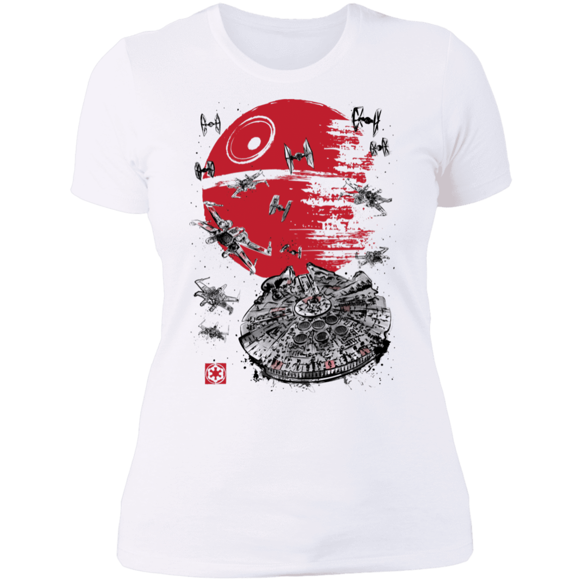 T-Shirts White / S Battle of Endor Women's Premium T-Shirt