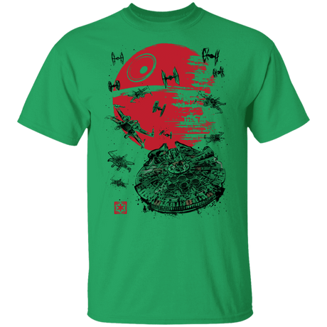 T-Shirts Irish Green / YXS Battle of Endor Youth T-Shirt