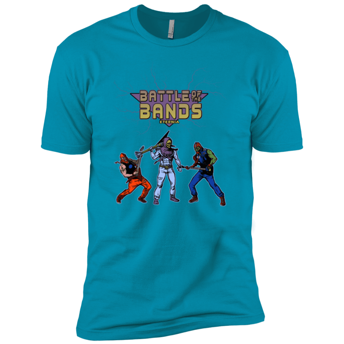 T-Shirts Turquoise / YXS Battle Of The Bands Boys Premium T-Shirt