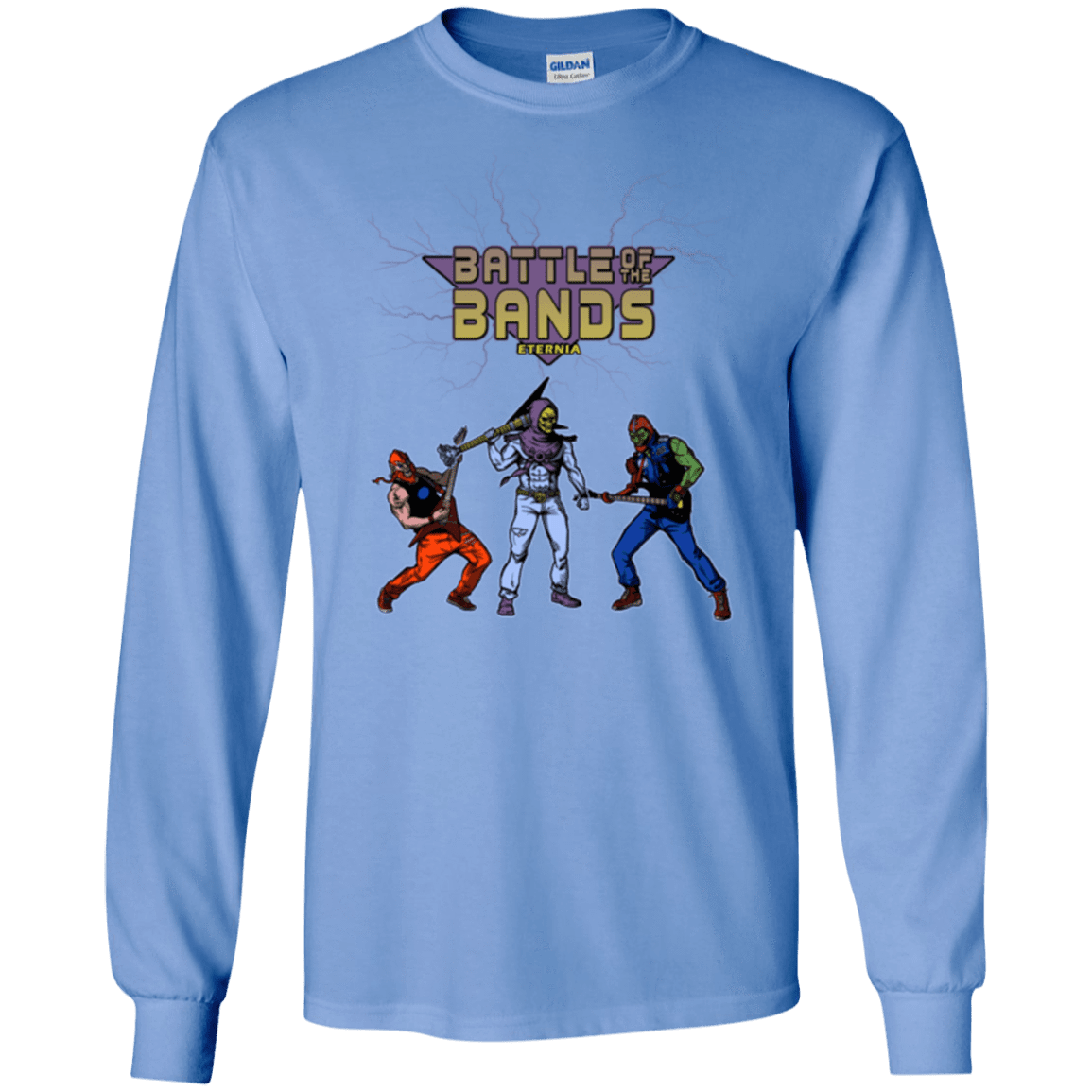 T-Shirts Carolina Blue / S Battle Of The Bands Men's Long Sleeve T-Shirt