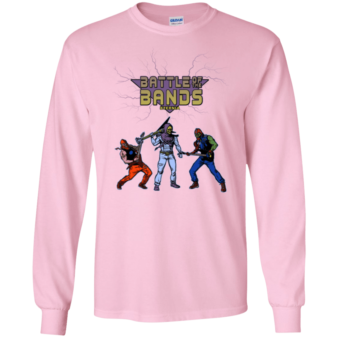 T-Shirts Light Pink / S Battle Of The Bands Men's Long Sleeve T-Shirt