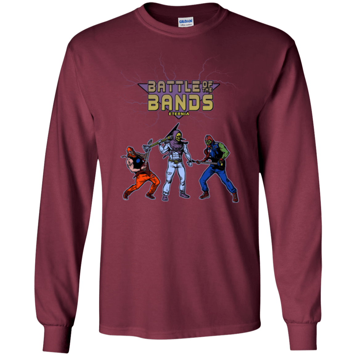 T-Shirts Maroon / S Battle Of The Bands Men's Long Sleeve T-Shirt