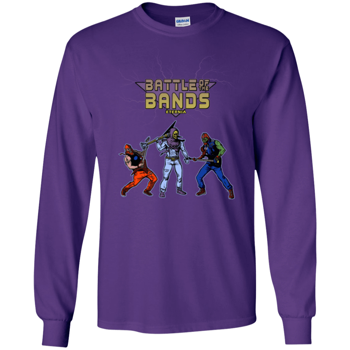 T-Shirts Purple / S Battle Of The Bands Men's Long Sleeve T-Shirt