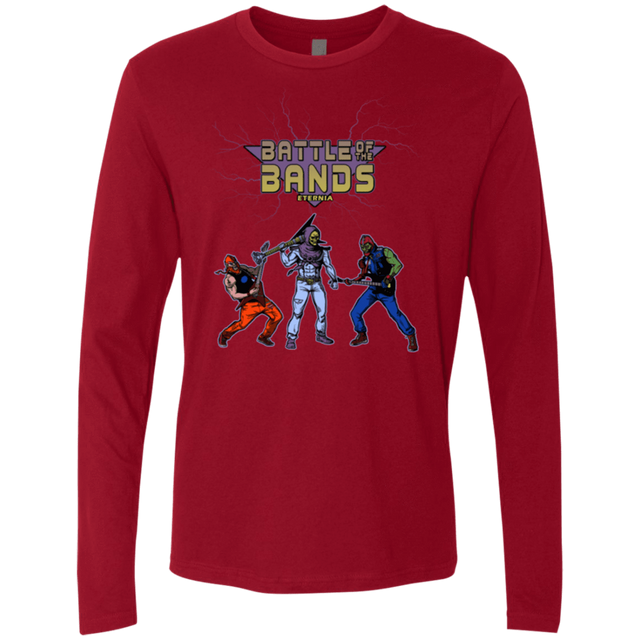 T-Shirts Cardinal / S Battle Of The Bands Men's Premium Long Sleeve