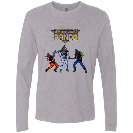 T-Shirts Heather Grey / S Battle Of The Bands Men's Premium Long Sleeve