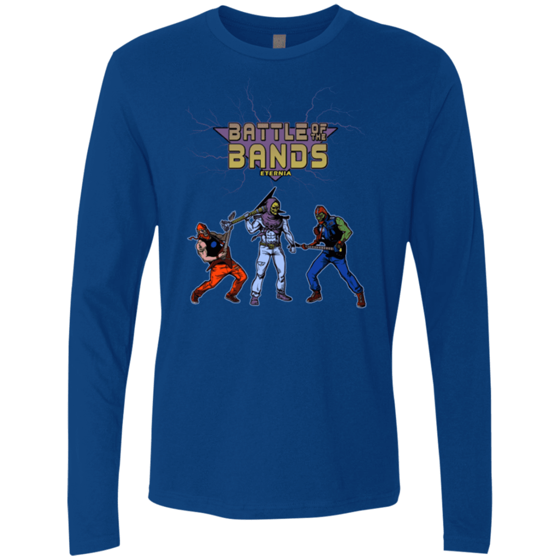 T-Shirts Royal / S Battle Of The Bands Men's Premium Long Sleeve
