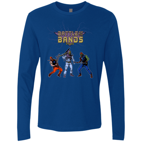 T-Shirts Royal / S Battle Of The Bands Men's Premium Long Sleeve