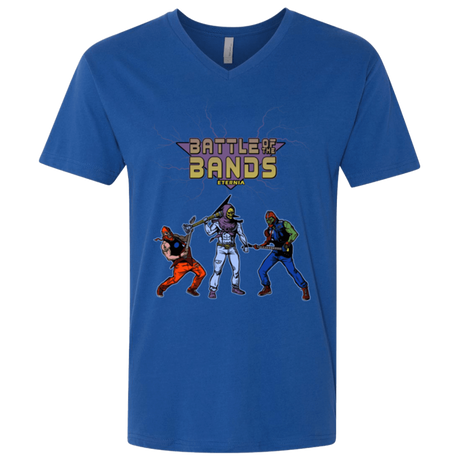 T-Shirts Royal / X-Small Battle Of The Bands Men's Premium V-Neck