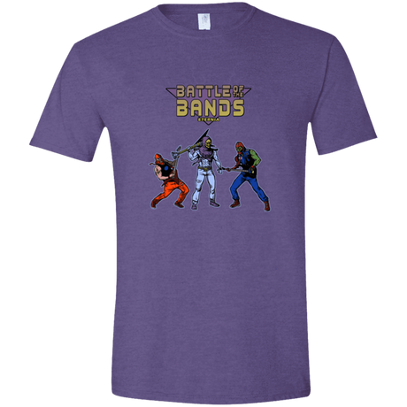 T-Shirts Heather Purple / S Battle Of The Bands Men's Semi-Fitted Softstyle