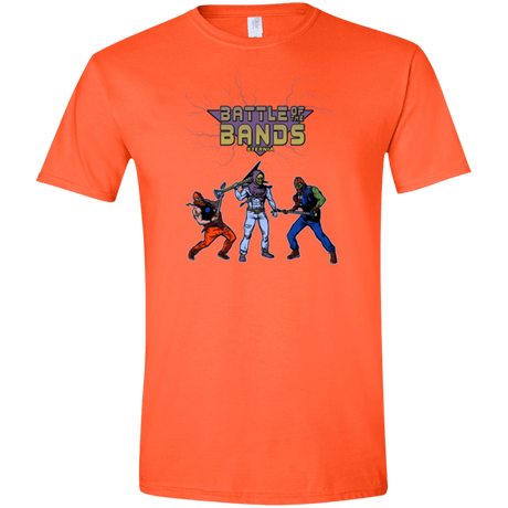 T-Shirts Orange / S Battle Of The Bands Men's Semi-Fitted Softstyle
