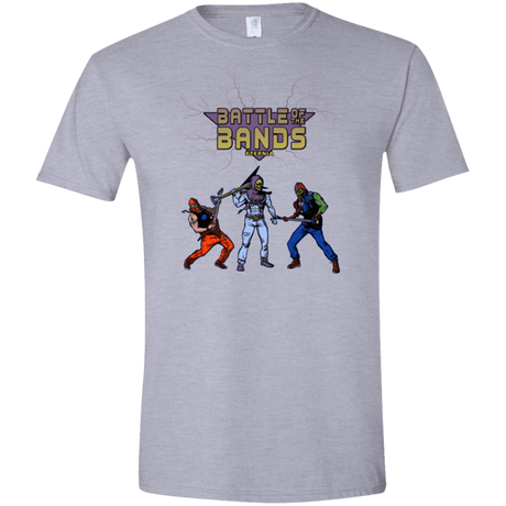 T-Shirts Sport Grey / X-Small Battle Of The Bands Men's Semi-Fitted Softstyle