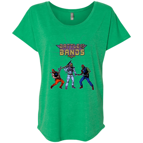 T-Shirts Envy / X-Small Battle Of The Bands Triblend Dolman Sleeve