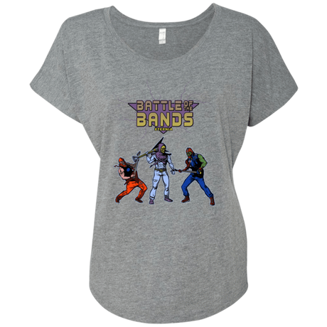 T-Shirts Premium Heather / X-Small Battle Of The Bands Triblend Dolman Sleeve