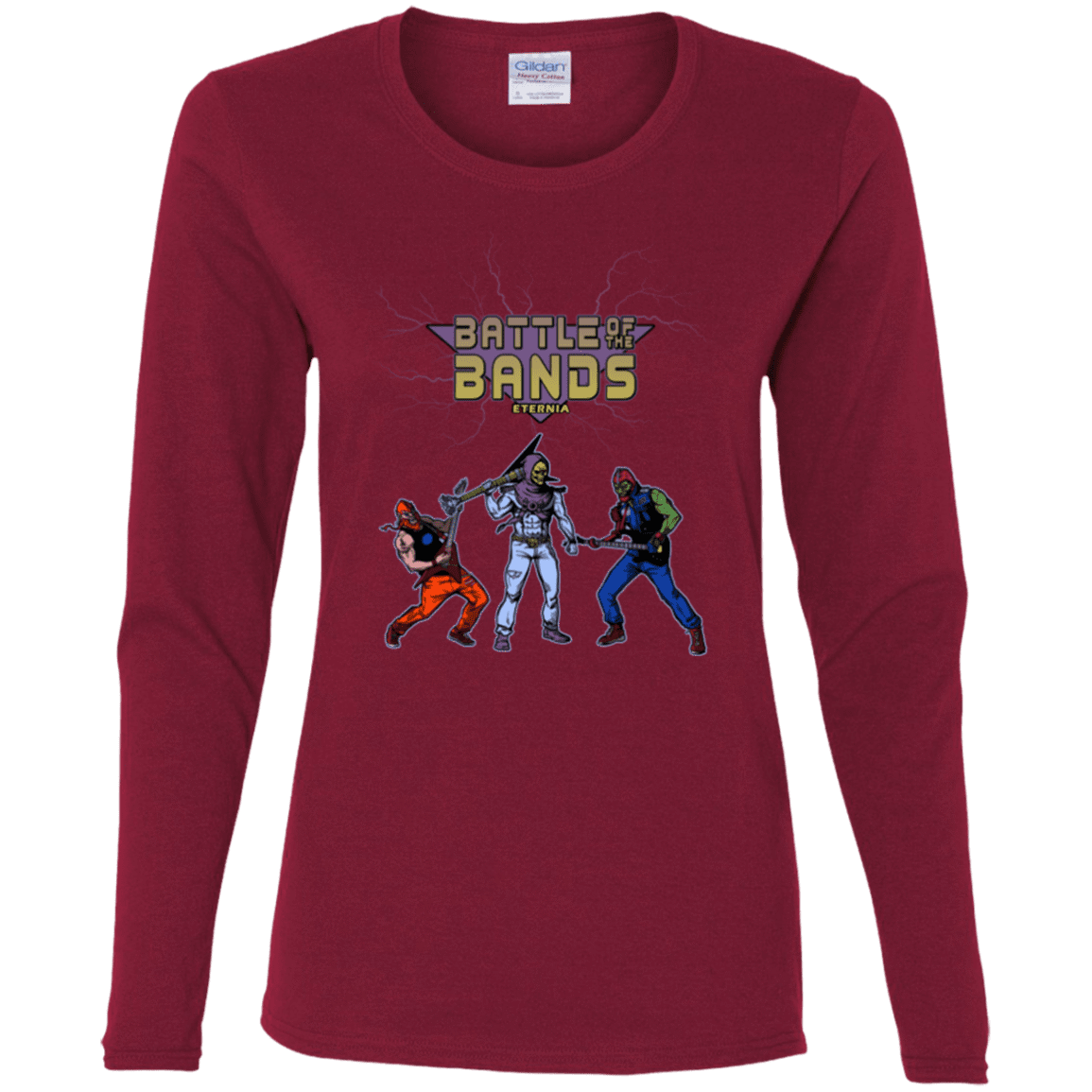 T-Shirts Cardinal / S Battle Of The Bands Women's Long Sleeve T-Shirt