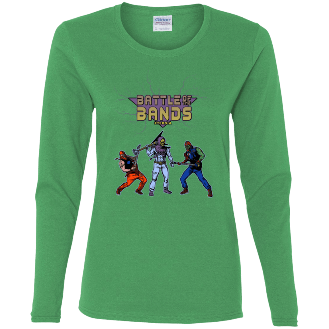 T-Shirts Irish Green / S Battle Of The Bands Women's Long Sleeve T-Shirt