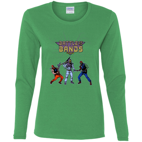 T-Shirts Irish Green / S Battle Of The Bands Women's Long Sleeve T-Shirt