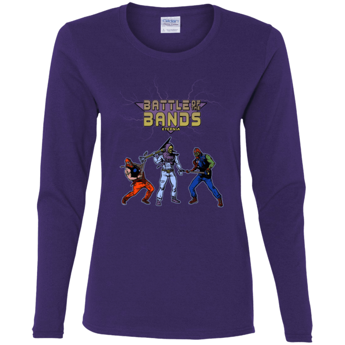 T-Shirts Purple / S Battle Of The Bands Women's Long Sleeve T-Shirt