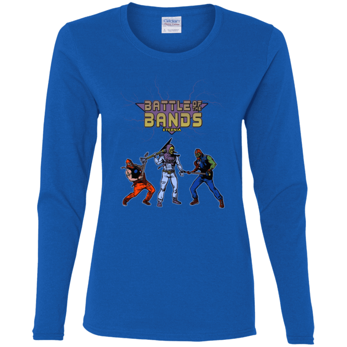 T-Shirts Royal / S Battle Of The Bands Women's Long Sleeve T-Shirt