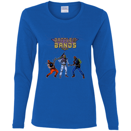 T-Shirts Royal / S Battle Of The Bands Women's Long Sleeve T-Shirt