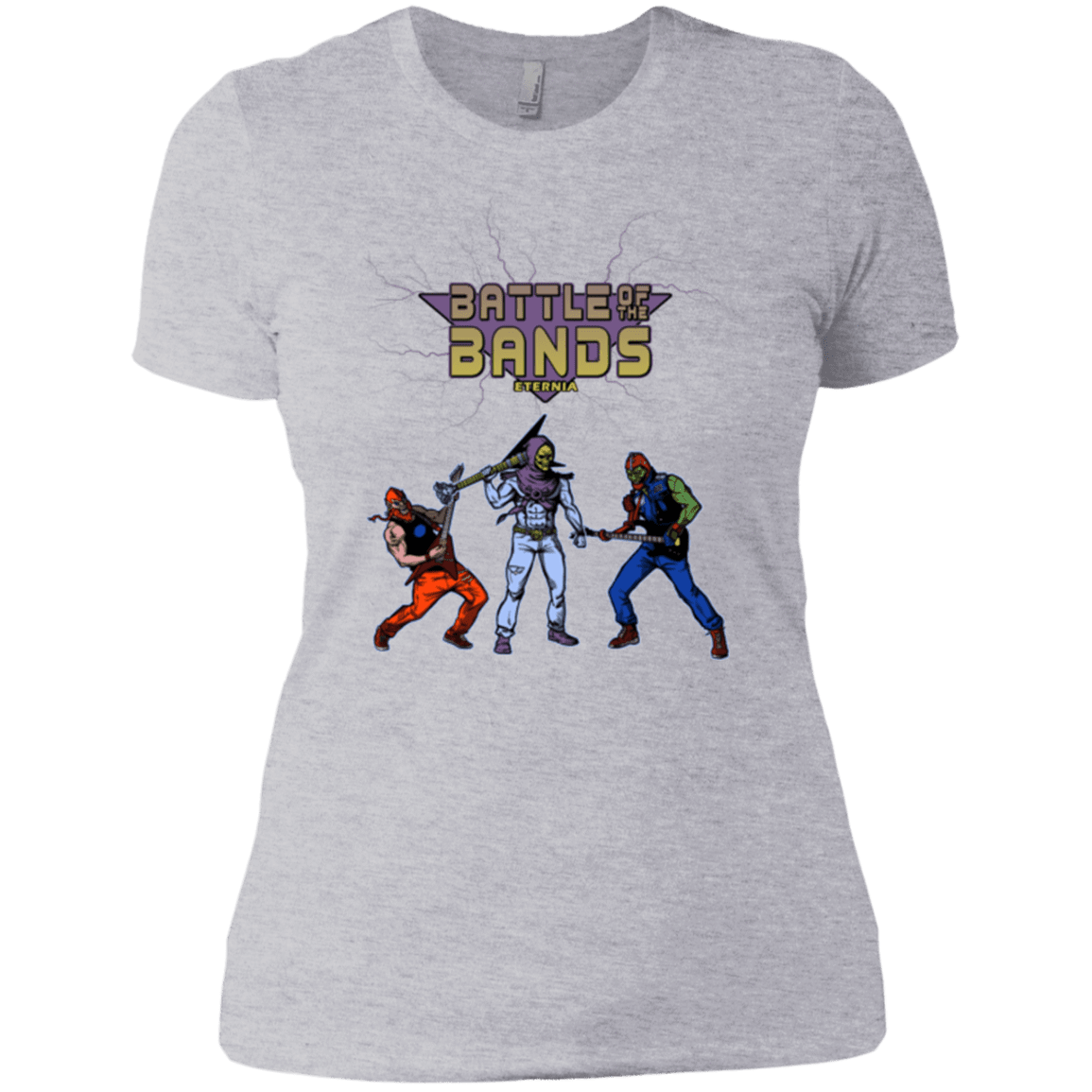 T-Shirts Heather Grey / X-Small Battle Of The Bands Women's Premium T-Shirt