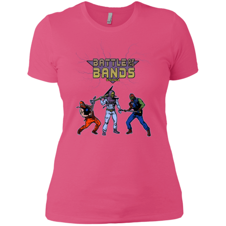 T-Shirts Hot Pink / X-Small Battle Of The Bands Women's Premium T-Shirt