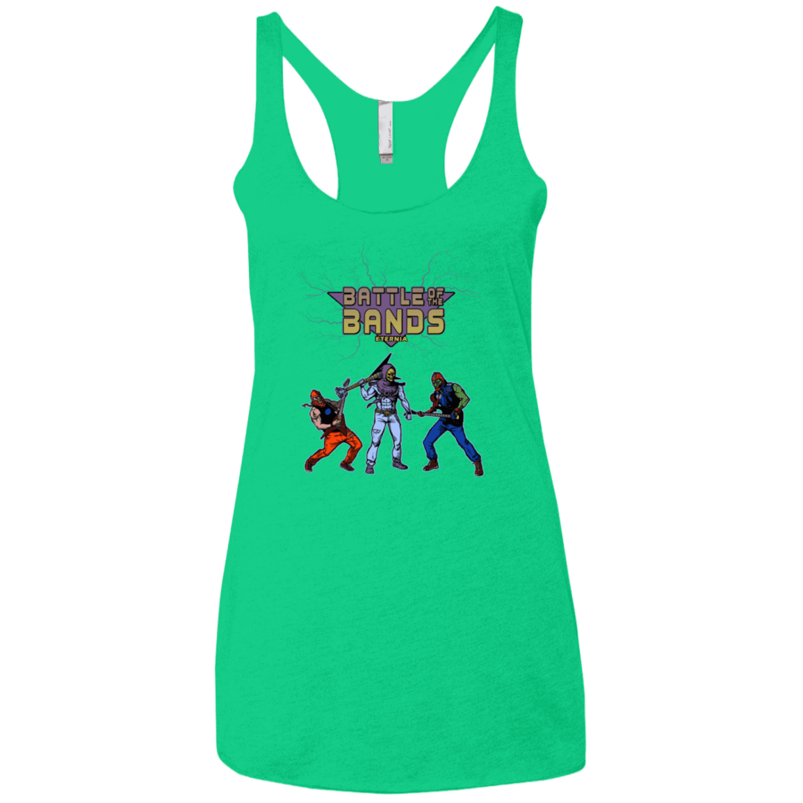T-Shirts Envy / X-Small Battle Of The Bands Women's Triblend Racerback Tank