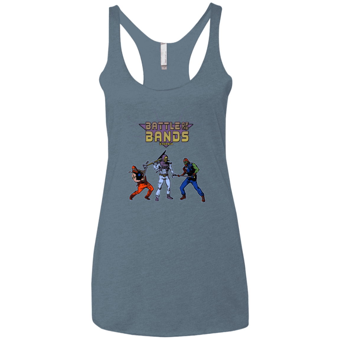 T-Shirts Indigo / X-Small Battle Of The Bands Women's Triblend Racerback Tank