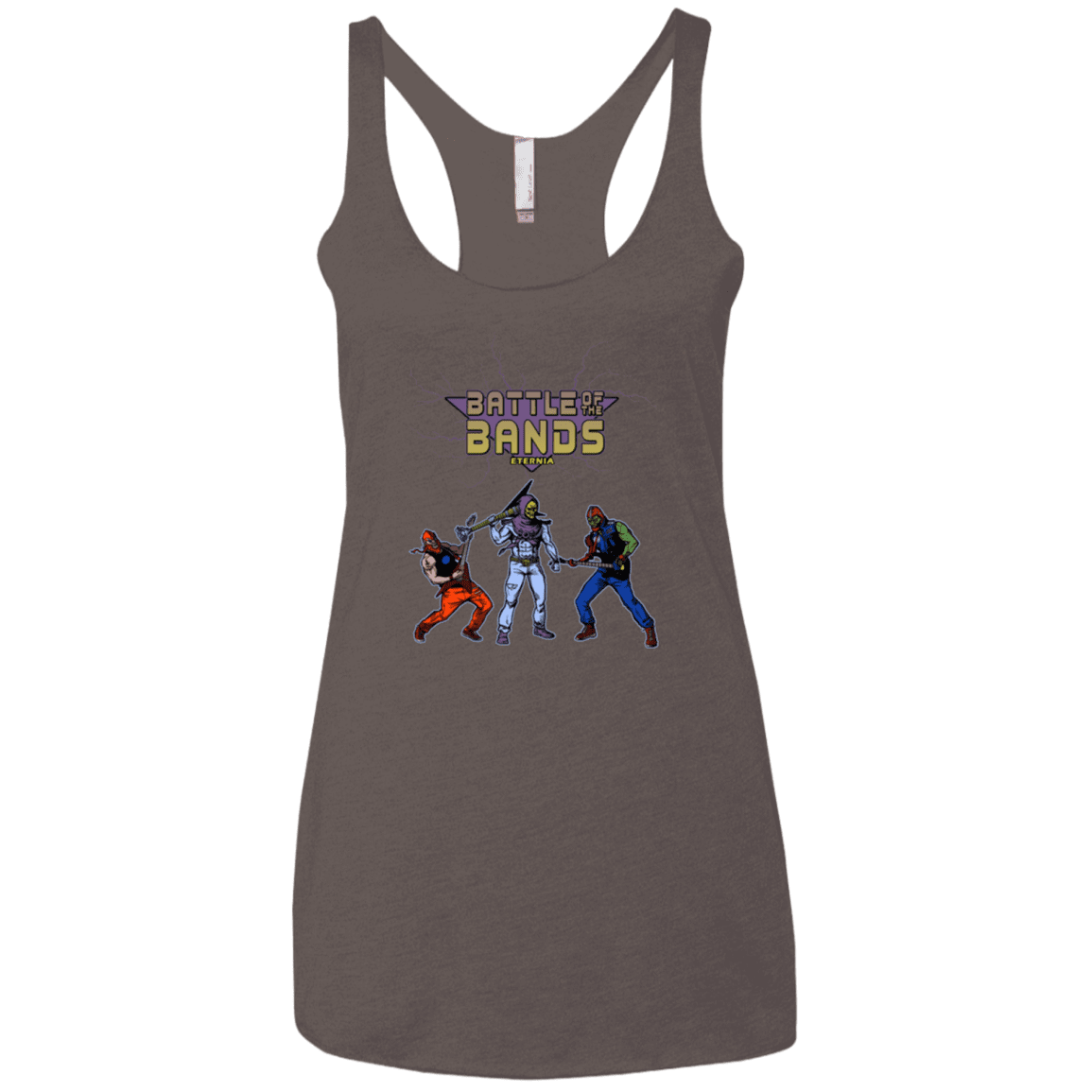 T-Shirts Macchiato / X-Small Battle Of The Bands Women's Triblend Racerback Tank