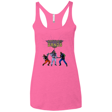 T-Shirts Vintage Pink / X-Small Battle Of The Bands Women's Triblend Racerback Tank