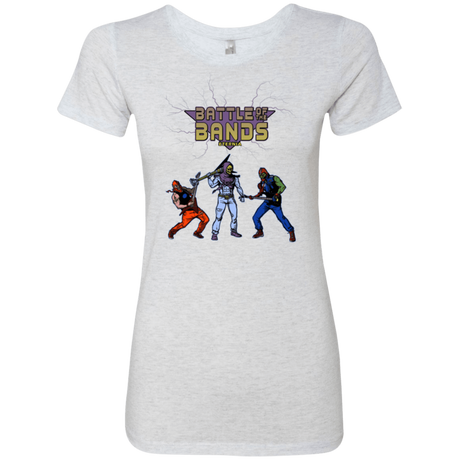 T-Shirts Heather White / S Battle Of The Bands Women's Triblend T-Shirt