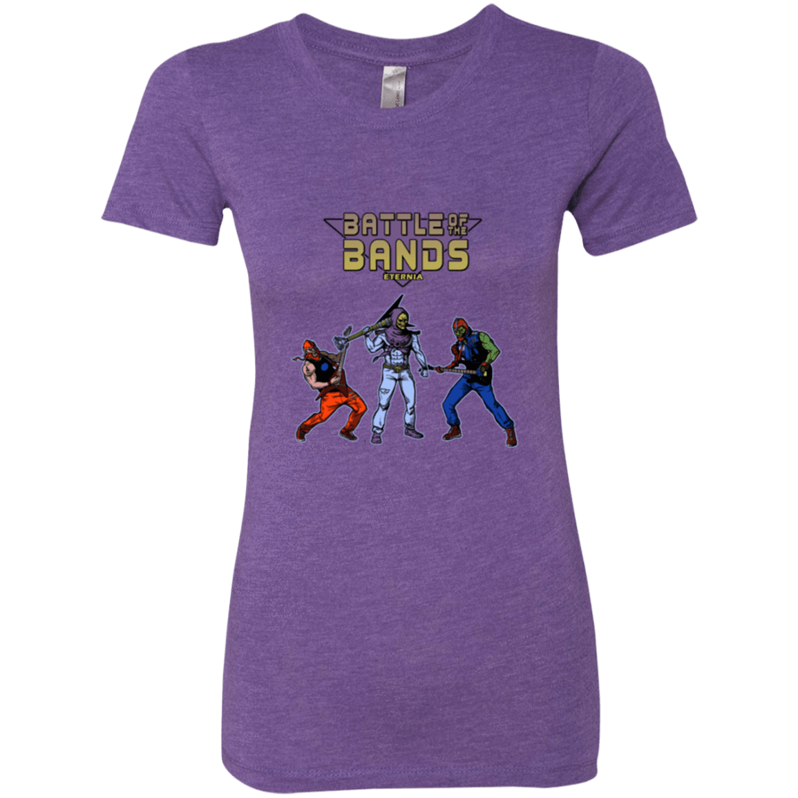 T-Shirts Purple Rush / S Battle Of The Bands Women's Triblend T-Shirt