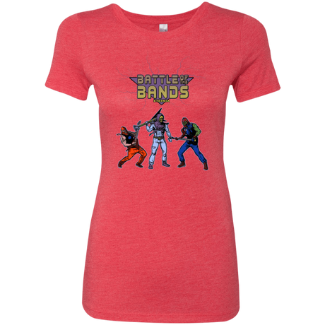 T-Shirts Vintage Red / S Battle Of The Bands Women's Triblend T-Shirt