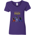 T-Shirts Purple / S Battle Of The Bands Women's V-Neck T-Shirt