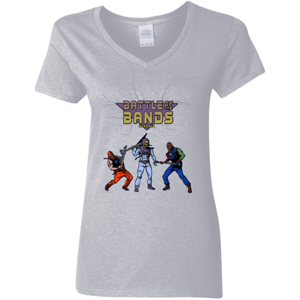 T-Shirts Sport Grey / S Battle Of The Bands Women's V-Neck T-Shirt