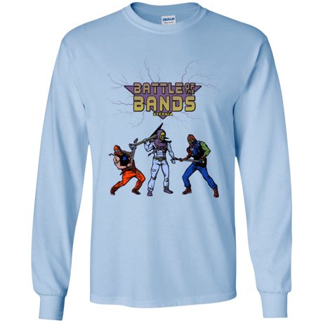 T-Shirts Light Blue / YS Battle Of The Bands Youth Long Sleeve T-Shirt