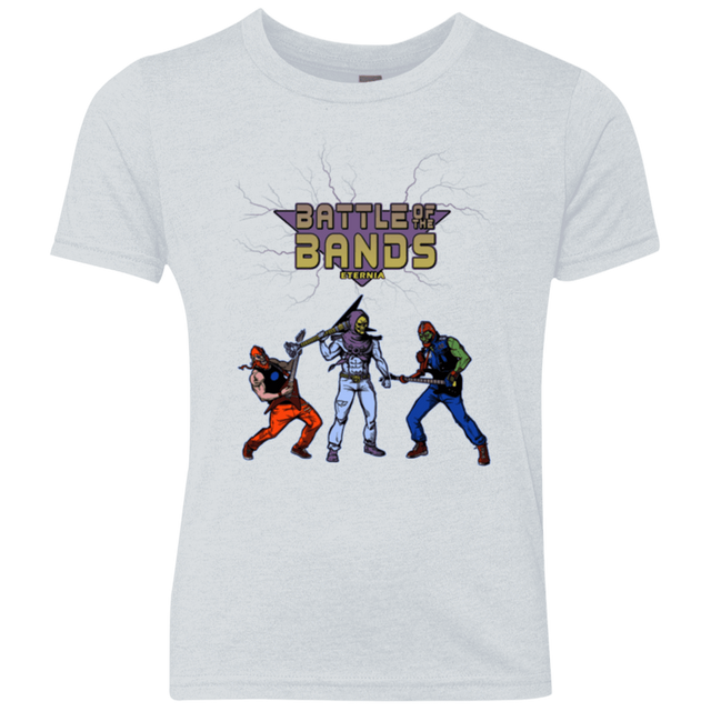 T-Shirts Heather White / YXS Battle Of The Bands Youth Triblend T-Shirt
