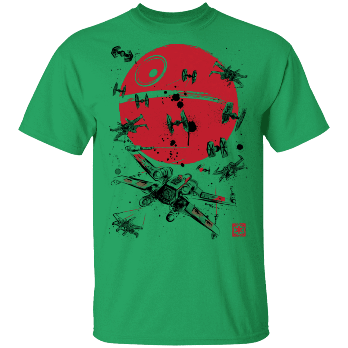 T-Shirts Irish Green / S Battle of Yavin T-Shirt