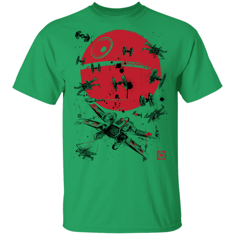 T-Shirts Irish Green / S Battle of Yavin T-Shirt