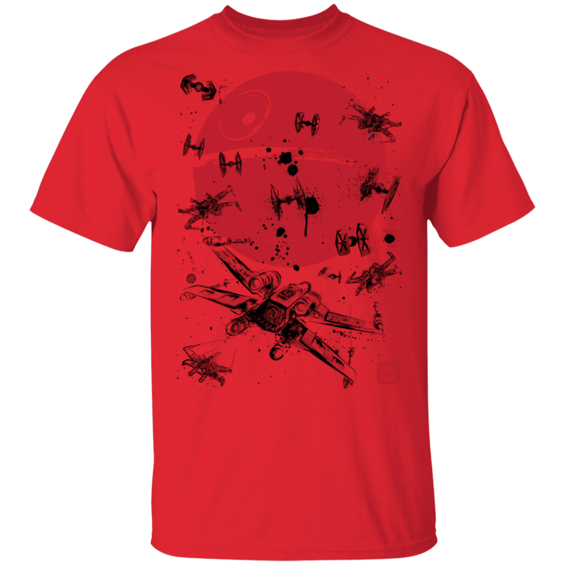 T-Shirts Red / S Battle of Yavin T-Shirt