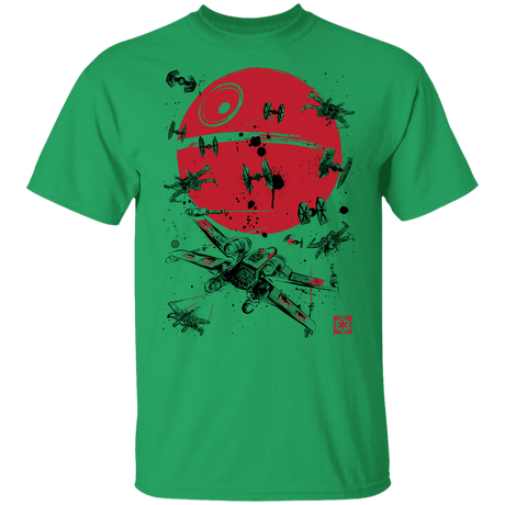 T-Shirts Irish Green / YXS Battle of Yavin Youth T-Shirt