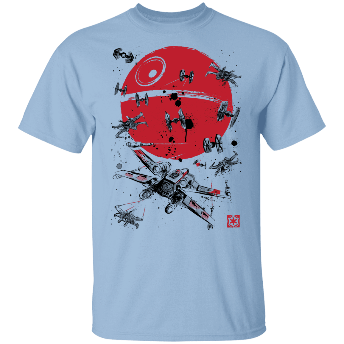 T-Shirts Light Blue / YXS Battle of Yavin Youth T-Shirt