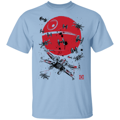 T-Shirts Light Blue / YXS Battle of Yavin Youth T-Shirt