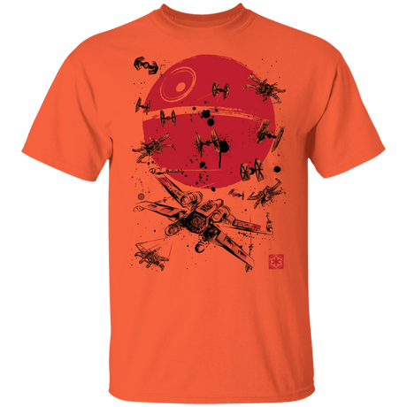 T-Shirts Orange / YXS Battle of Yavin Youth T-Shirt