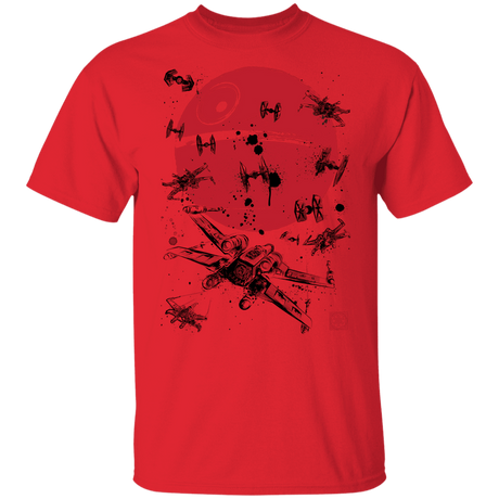 T-Shirts Red / YXS Battle of Yavin Youth T-Shirt